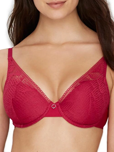 Chantelle Erika Plunge Bra In Magenta