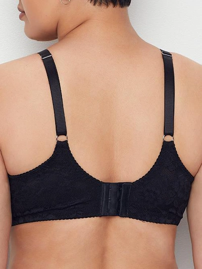 City Chic Audrey Cage T-shirt Bra In Black