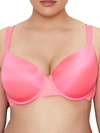 City Chic Sexy Glam T-shirt Bra In Neon Pink