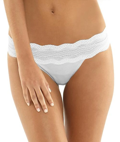 Cosabella Dolce Low Rise Thong In White