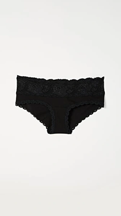 Cosabella Never Say Never Maternity Hotpants In Black