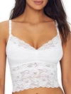 Cosabella Never Say Never Cropped Cami Bralette In White