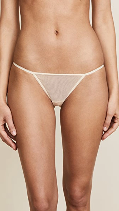 Cosabella Soire Confidence G-string In Moon Ivory