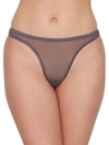 Cosabella Soire Confidence Classic Thong In Charcoal