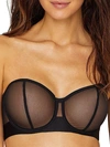 Dkny Sheers Convertible Bra In Black