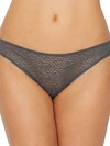 Dkny Modern Lace Thong In Graphite