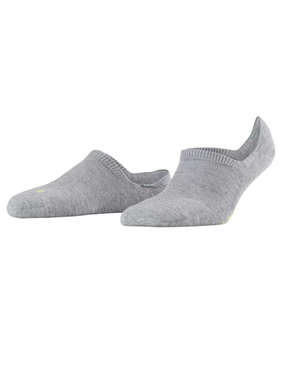 Falke Cool Kick Invisible No Show Socks In Grey Melange