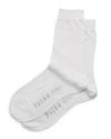 Falke Family Cotton Crew Socks In White