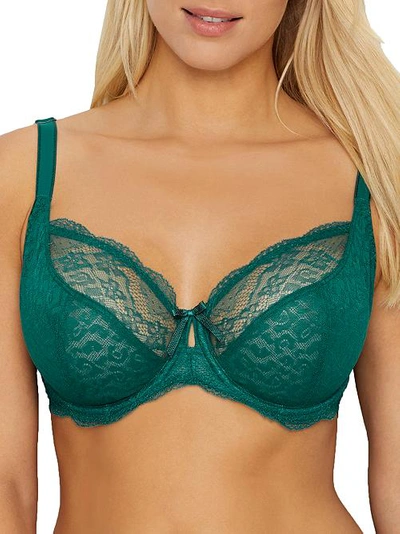 Freya Fancies Plunge Balcony Bra In Emerald