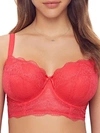 Freya Fancies Longline Bra In Sugar Coral