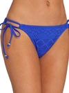 Freya Sundance Rio Side Tie Bikini Bottom In Cobalt Blue