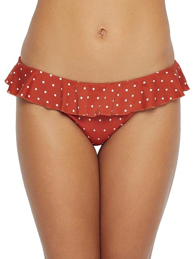 Freya Jewel Cove Italini Bikini Bottom In Amber