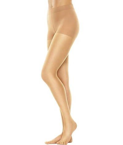Hanes Perfect Nudes Control Top Pantyhose In Beige