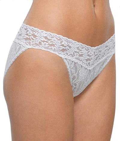 Hanky Panky Signature Lace V-kini In White