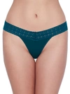 Hanky Panky Dream Low Rise Thong In Ivy