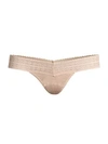 Hanky Panky Dream Original Low-rise Thong In Brown