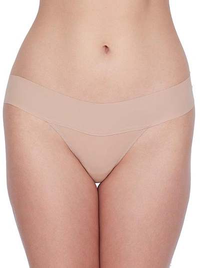 Hanky Panky Breathe Natural Thong In Multicolor