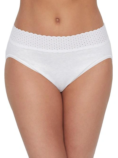 Hanky Panky Eco Organic Cotton French Cut Brief In White