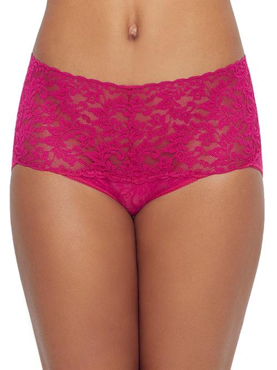 Hanky Panky Signature Lace Retro V-kini In Venetian Pink