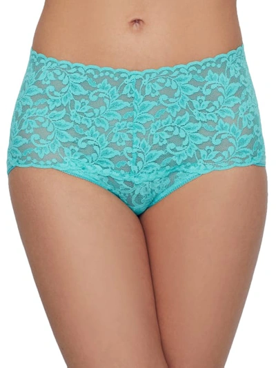 Hanky Panky Signature Lace Retro V-kini In Beau Blue