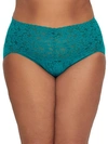 Hanky Panky Plus Size Signature Lace Retro V-kini In So Jaded