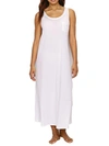 Hanro Cotton Deluxe Long Tank Gown In White