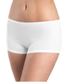 Hanro Cotton Seamless Boyshort In White