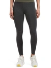Hue Ultra Leggings With Wide Waistband In Graphite Heather