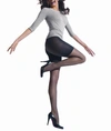 Hue Essential Solutions Sheer Shaper Pantyhose In Black