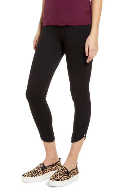 Lyssé Medium Control Jasmyne Cropped Leggings In Black