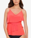 Magicsuit Chloe Tiered Tankini Top Women's Swimsuit In Sunset