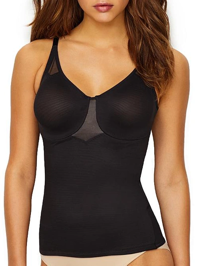 Miraclesuit Sexy Sheer Extra-firm Control Camisole In Black