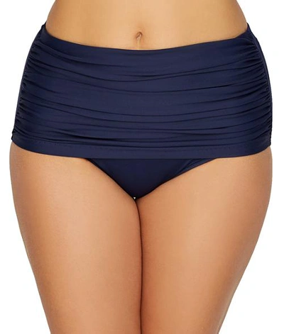 Miraclesuit Norma Jean Retro Bikini Bottom In Midnight