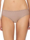 Natori Bliss Cotton Girl Brief In Cappuccino