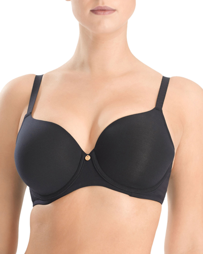 Natori Chic Comfort Sweetheart Contour Underwire Bra - Full Fit In Black