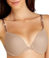 On Gossamer Sleek Micro Underwire T-shirt Bra In Mocha