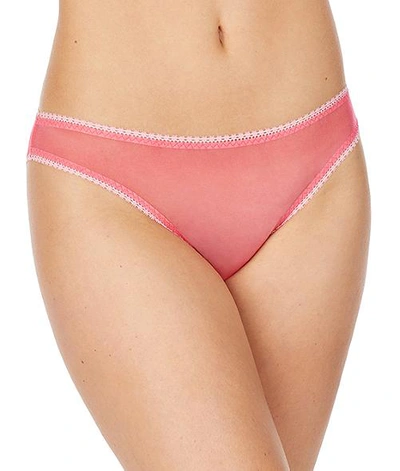 On Gossamer Gossamer Mesh Hip G Thong In Emerald