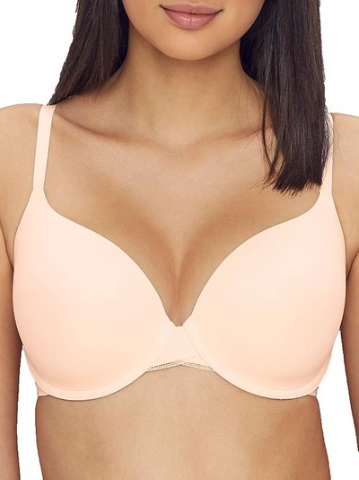 On Gossamer Sleek Micro Convertible T-shirt Bra In Mauve Chalk