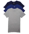 Polo Ralph Lauren Slim Fit Cotton T-shirt 3-pack In Navy,blue,grey