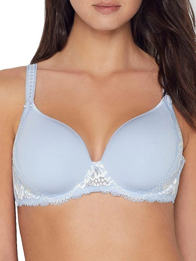 Simone Perele Promesse 3d Plunge Racerback Bra In Frozen