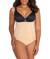 Spanx Plus Size Oncore Firm Control Open-bust Bodysuit In Soft Nude