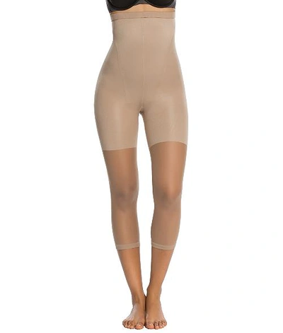 Women's Super High Power Tummy Control Footless Capri, Also Available In  Extended Sizes In Nude