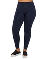 Spanx Plus Size Look At Me Now Seamless Leggings In Port Navy