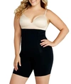 Spanx Plus Size Oncore Firm Control High-waist Thigh Shaper In Black