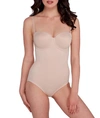 Tc Fine Intimates Extra Firm Control Convertible Bodysuit In Nude