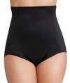 Tc Fine Intimates Shape Away Extra-firm Control High-waist Brief In Black