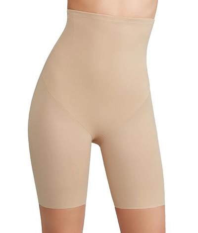 Tc Fine Intimates Extra-firm Control High-waist Thigh Slimmer In Nude