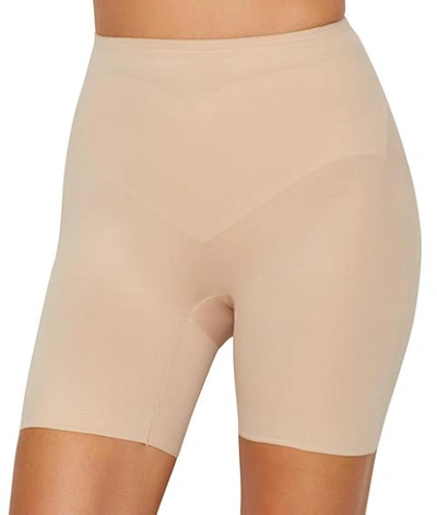 Tc Fine Intimates Adjust Perfect Firm Control Shaping Shorts In Brown