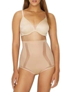 Tc Fine Intimates Middle Manager Firm Control High-waist Brief In Nude