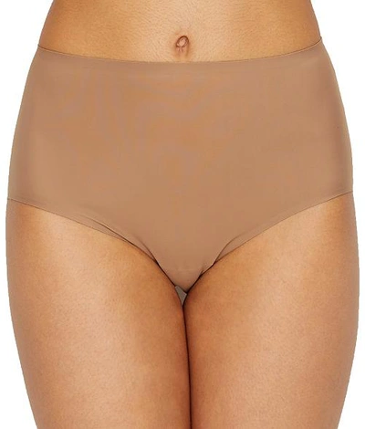 Tc Fine Intimates Edge Matte Microfiber Modern Full Brief In Dark Sand